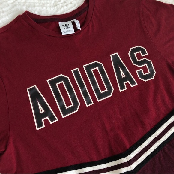 *Sold* Adidas Adibreak Chevron Boyfriend Shirt - Picture 2 of 8